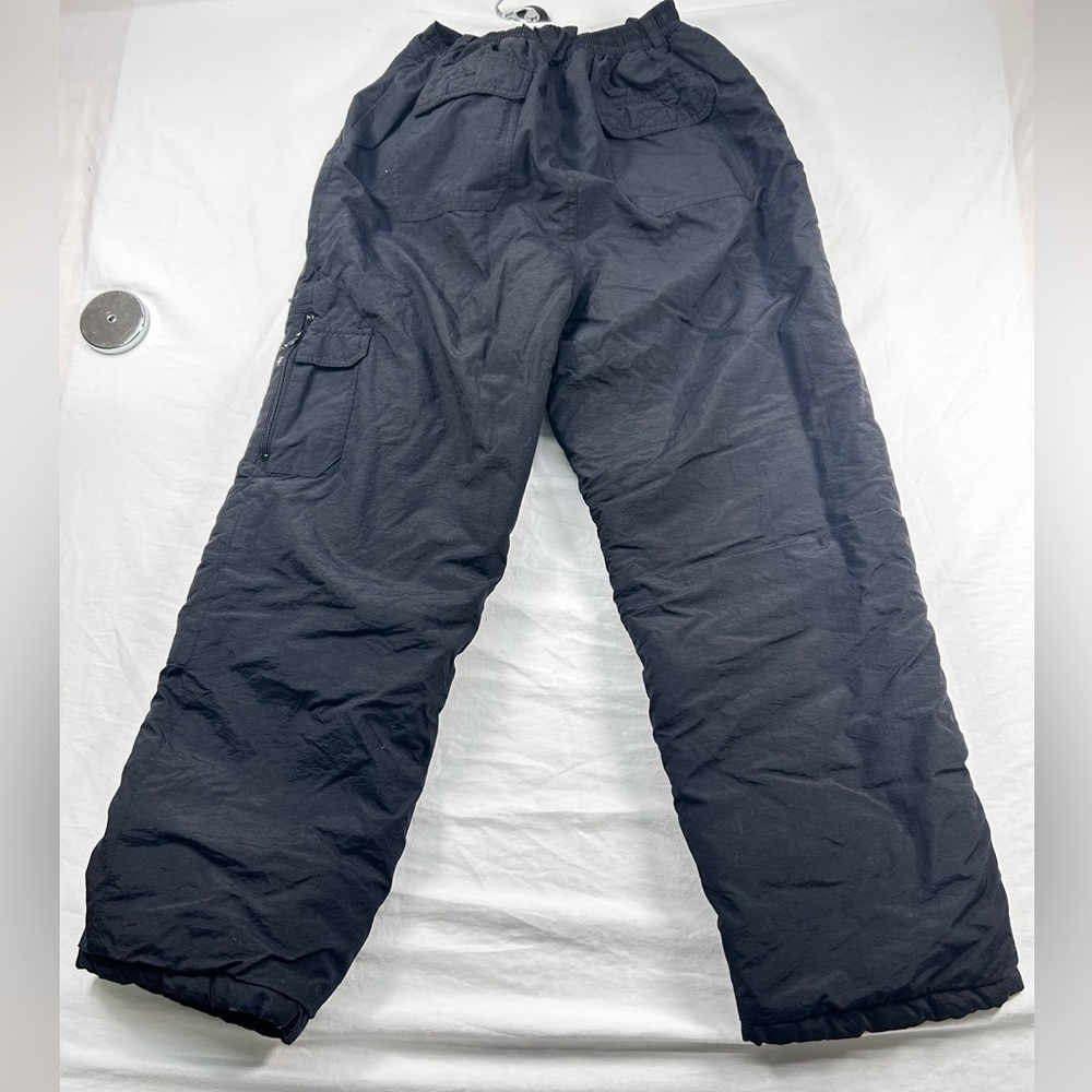 Climate Control Vintage Black Snow/Ski Pants Size L 14-16 great condition - Picture 2 of 16